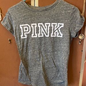 Grey PINK VS T Shirt